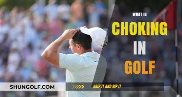 Golf Choking: What It Is and How to Avoid It