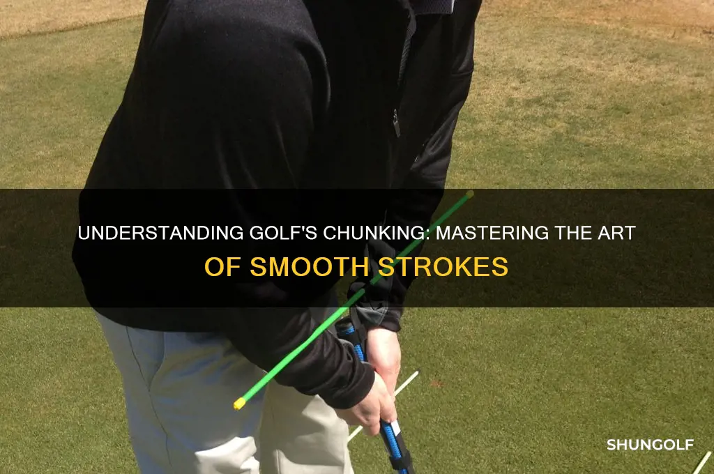 what is chunking in golf