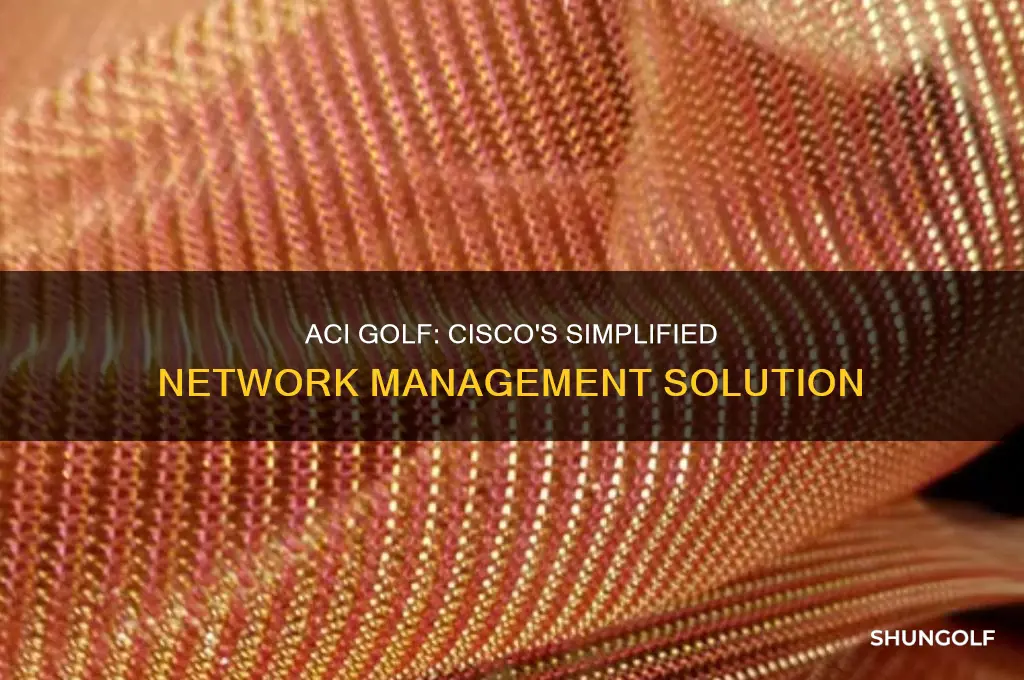 what is cisco aci golf