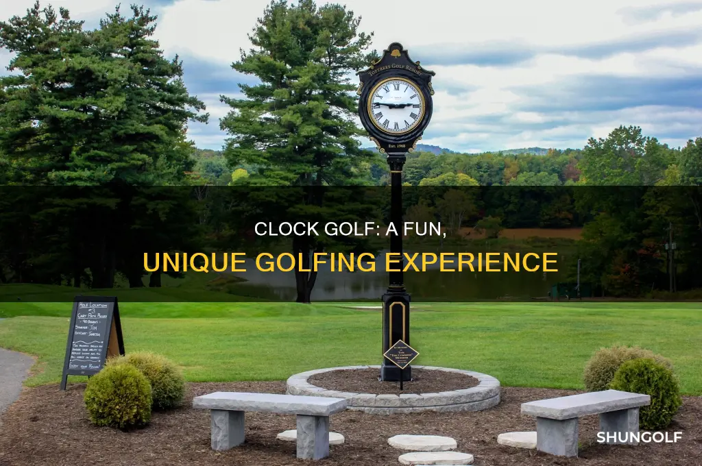 what is clock golf