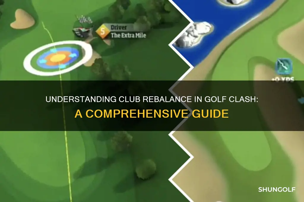 what is club rebalance in golf clash