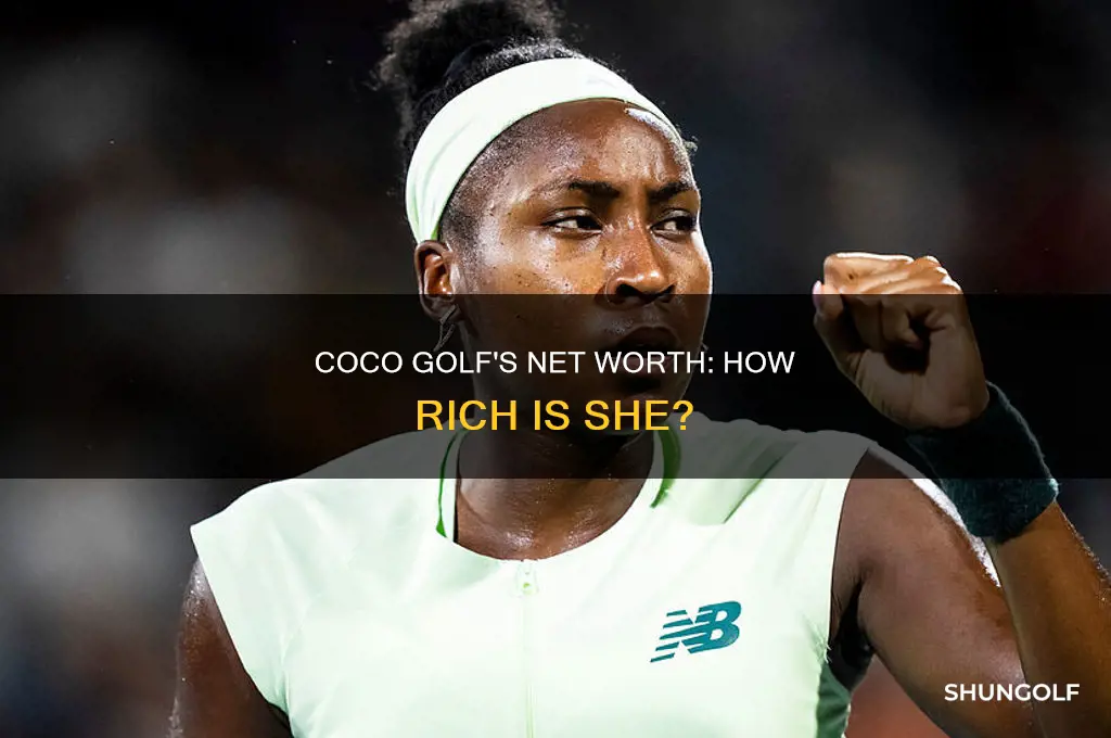 what is coco golf net worth