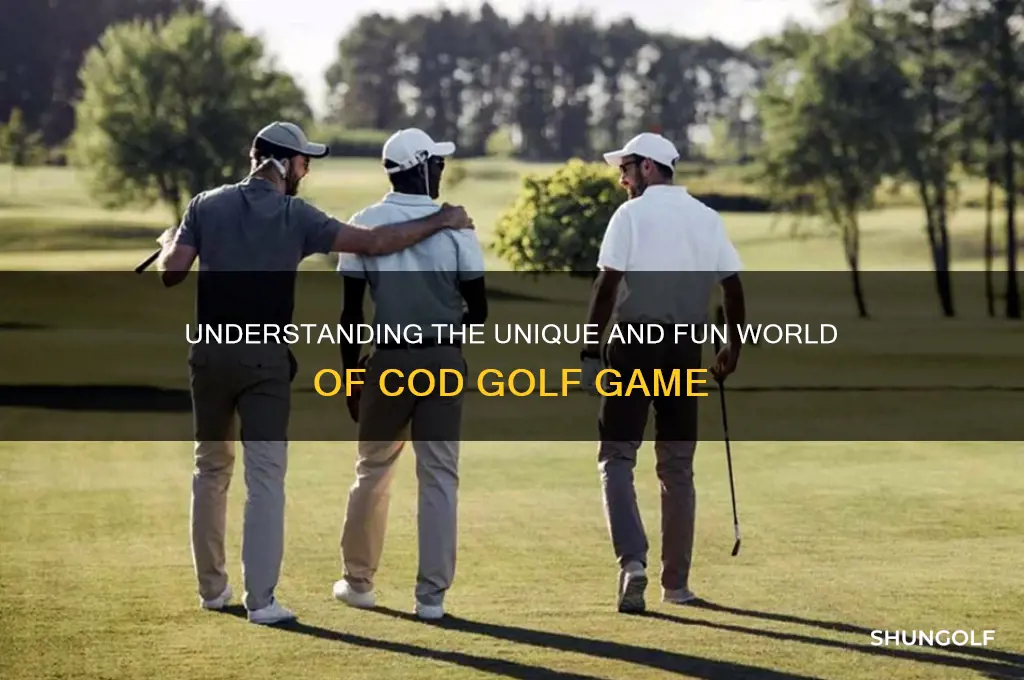 what is cod golf game