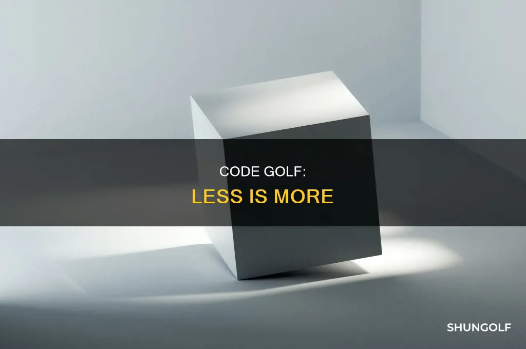 what is code golf