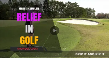 Golf's Complete Relief: Understanding the Rules for Better Play
