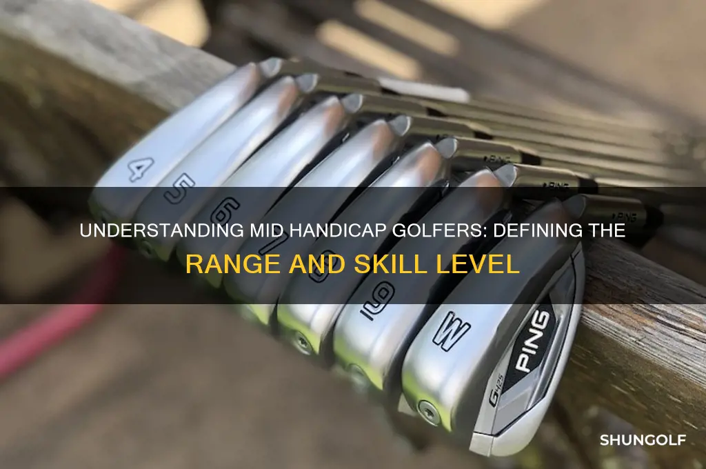 what is considered a mid handicap in golf