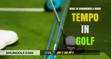 Understanding Quick Tempo in Golf: Speed, Efficiency, and Optimal Swing Rhythm
