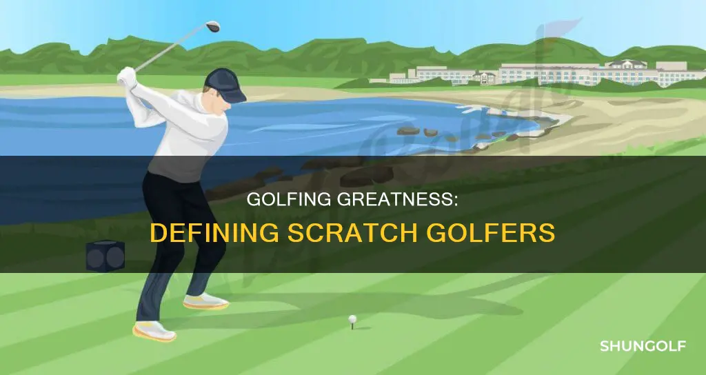 what is considered a scratch golfer