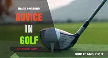 Golf Advice: What's Helpful and What's Not