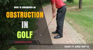 Understanding Golf Obstruction Rules: What’s Allowed and What’s Penalized