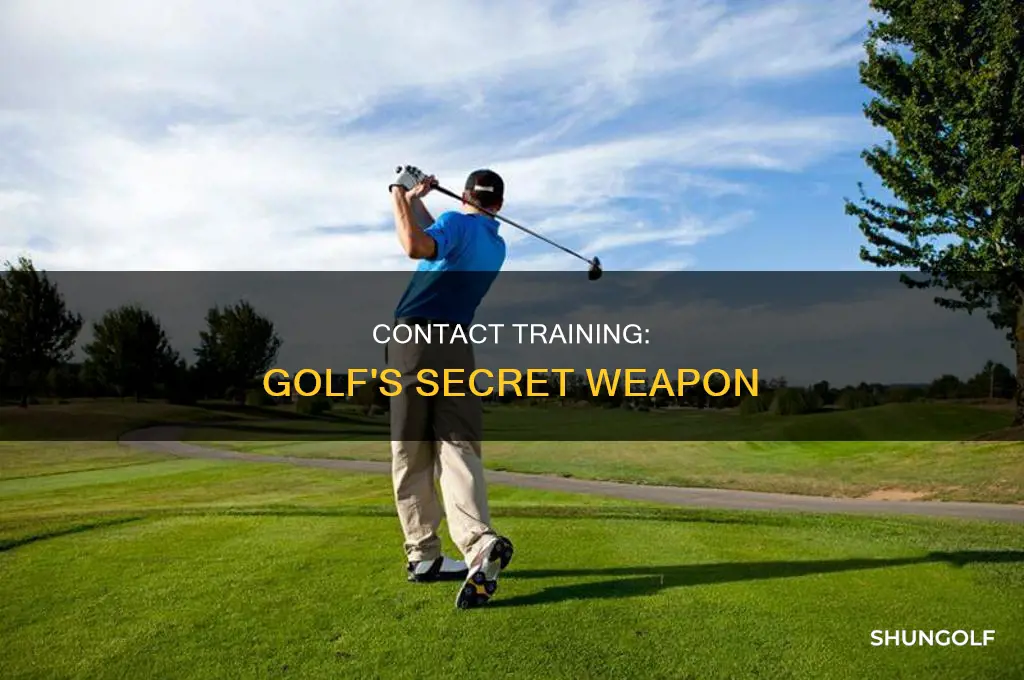 what is contact training in golf