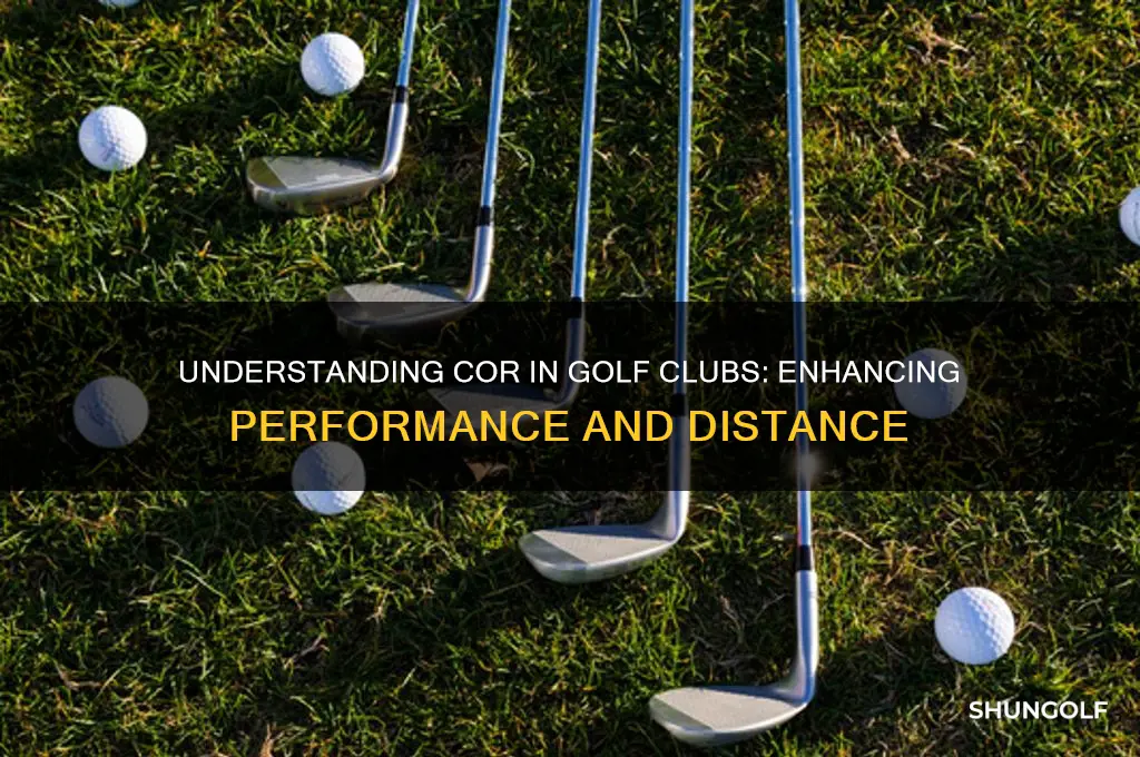 what is cor in golf clubs