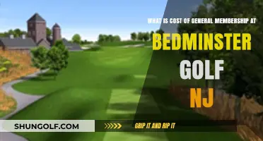 Exploring Bedminster Golf NJ: General Membership Cost Breakdown