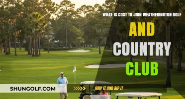 Weatherington Golf and Country Club Membership Cost: What to Expect