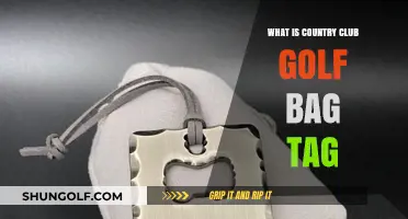 Understanding Country Club Golf Bag Tags: Purpose, Benefits, and Usage