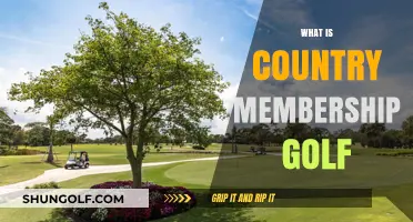 Golf Membership: Country Club Perks and Benefits