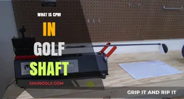 Understanding CPM: The Key to Golf Shaft Performance