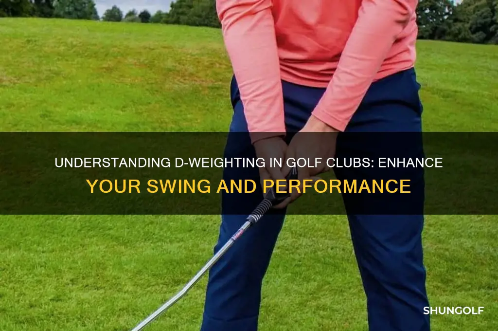 what is d weighting in golf clubs