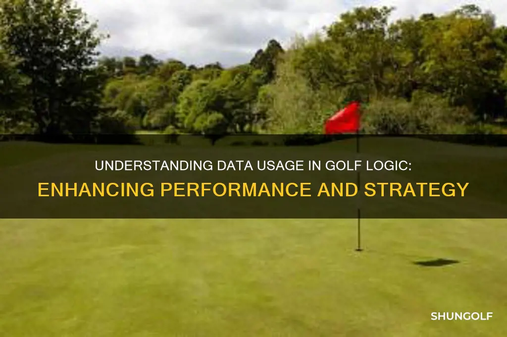 what is data useage for golf logic