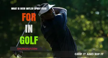 Exploring Deer Antler Spray's Role in Enhancing Golf Performance