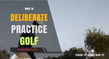 Deliberate Practice: Mastering Golf Skills