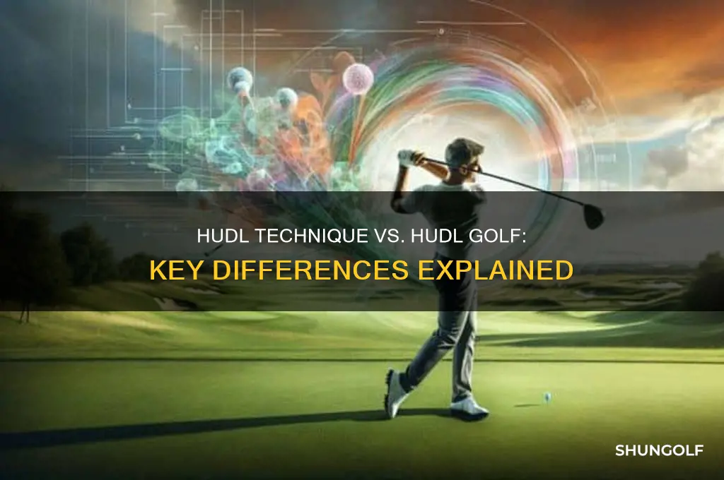 what is difference between hudl technique and hudl golf