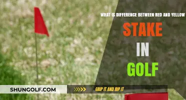 Red vs. Yellow Stakes in Golf: Understanding the Course Markers