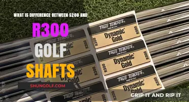 Unraveling the Mysteries: S200 vs R300 Golf Shafts Explained