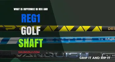 Exploring the Key Differences Between Regular and Regular 1 Golf Shafts