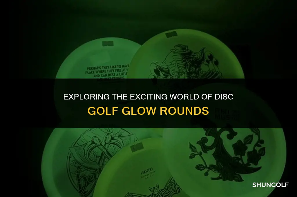 what is disc golf glow round
