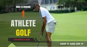 Golfing for Glory: Division I Athletes