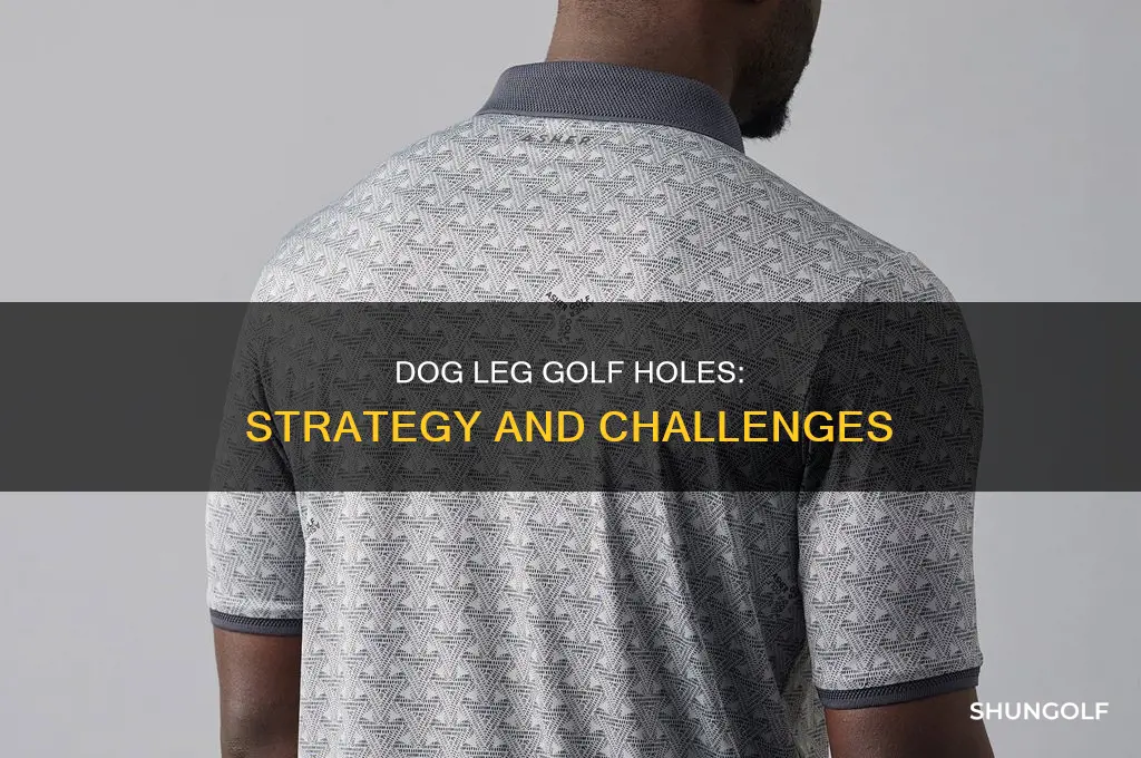 what is dog leg in golf