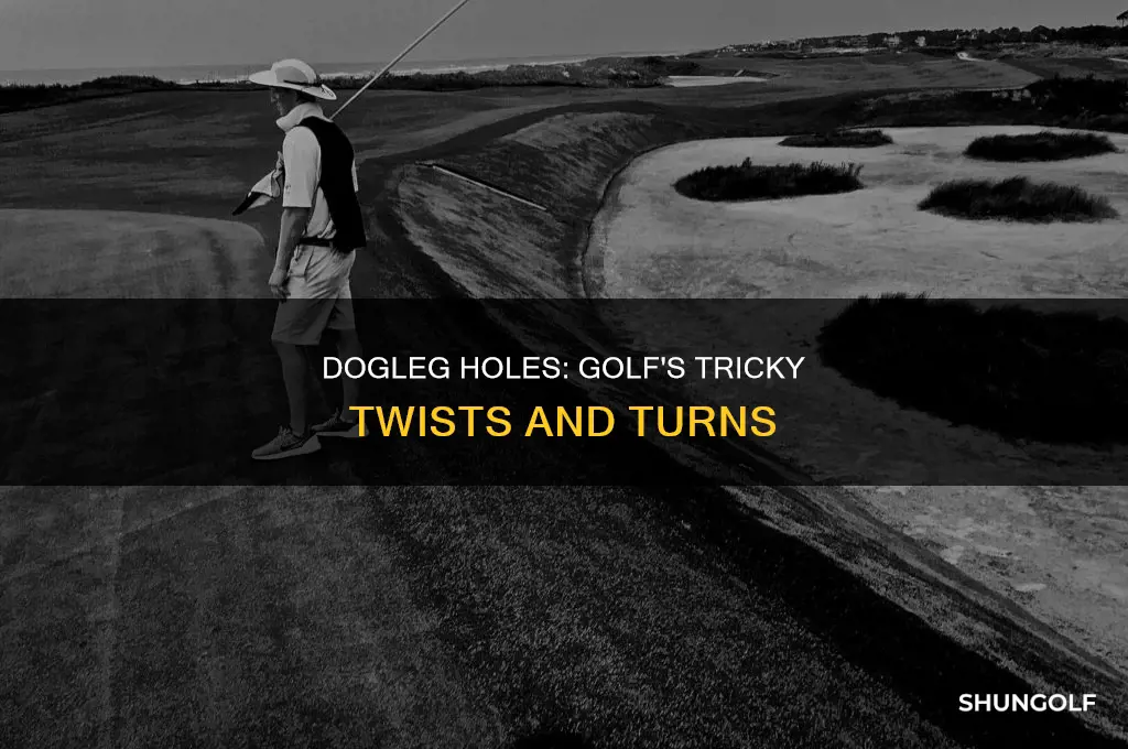 what is dogleg in golf