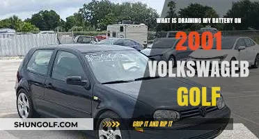 Troubleshooting Battery Drain in a 2001 Volkswagen Golf: Common Causes