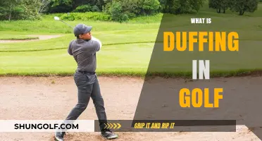 Golf Duffing: What It Is and How to Avoid It