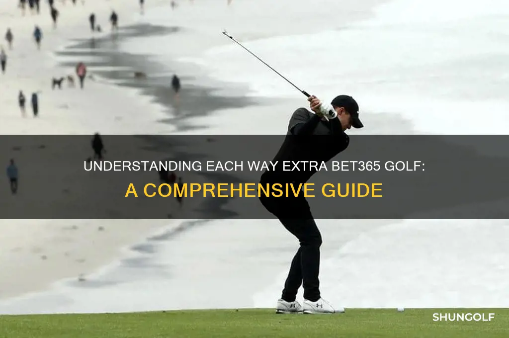 what is each way extra bet365 golf