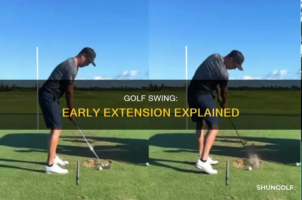 what is early extension golf