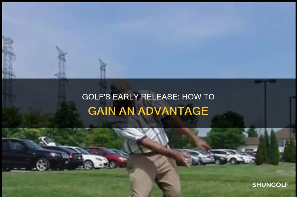 what is early release in golf