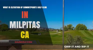 Summitpointe Golf Club's Elevation: A Milpitas, CA Overview
