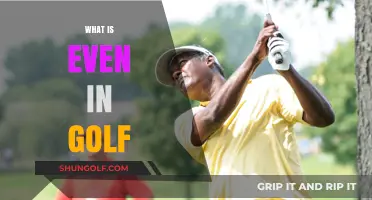 Golf's Even Concept: The Simplified Explanation