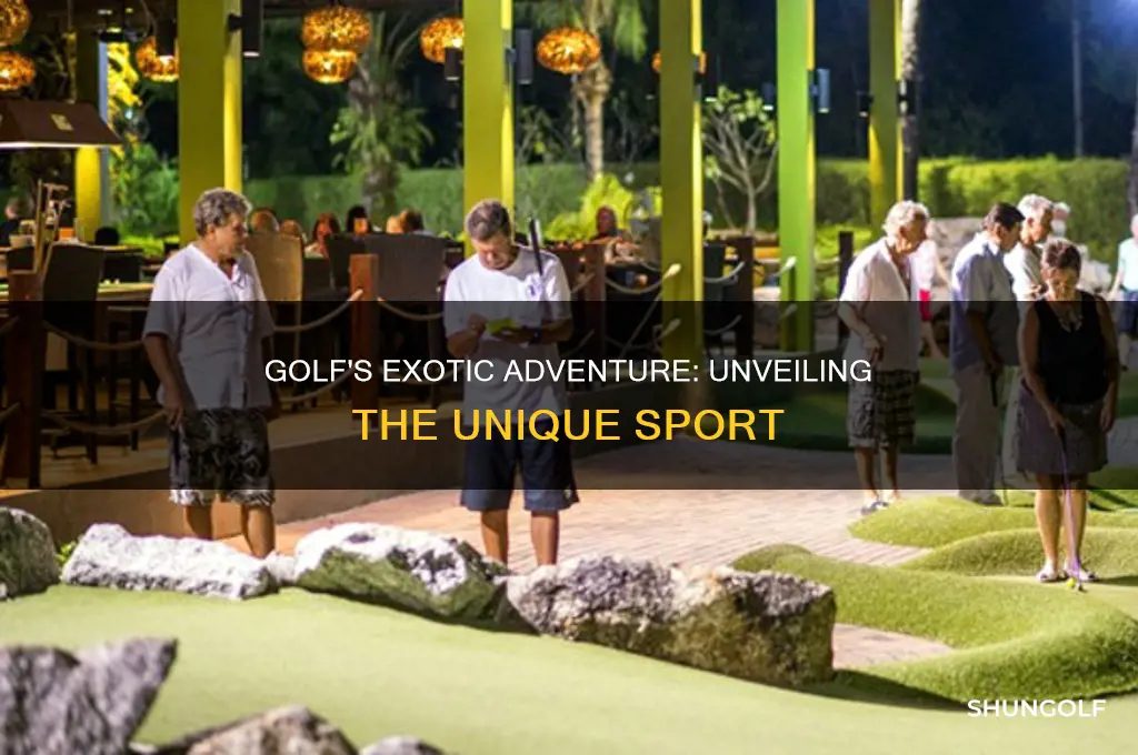 what is exotics golf
