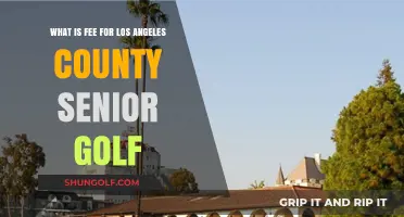 Los Angeles County Senior Golf Fees: What You Need to Know
