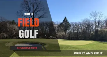 Golf's Newest Trend: Field Golf