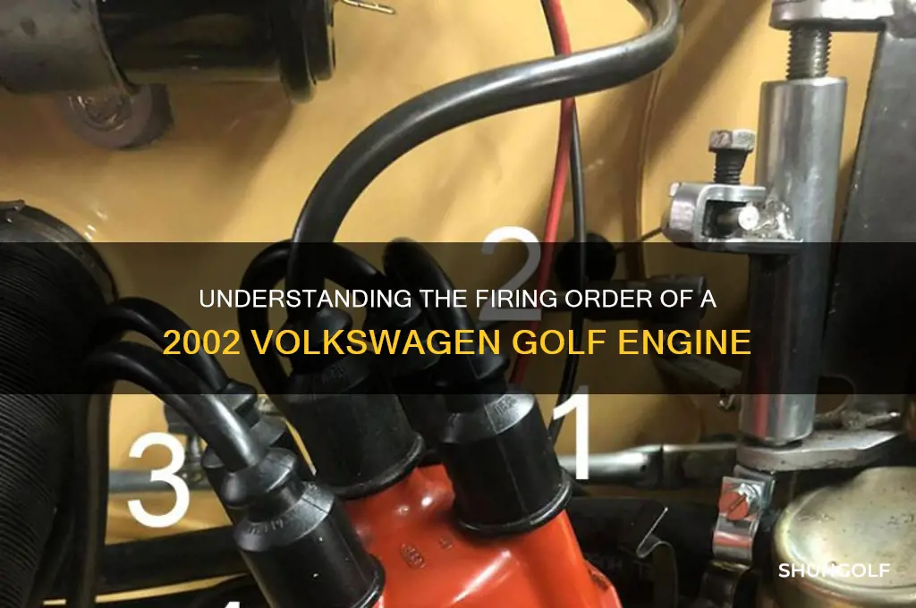 what is firing order for a 02 golf