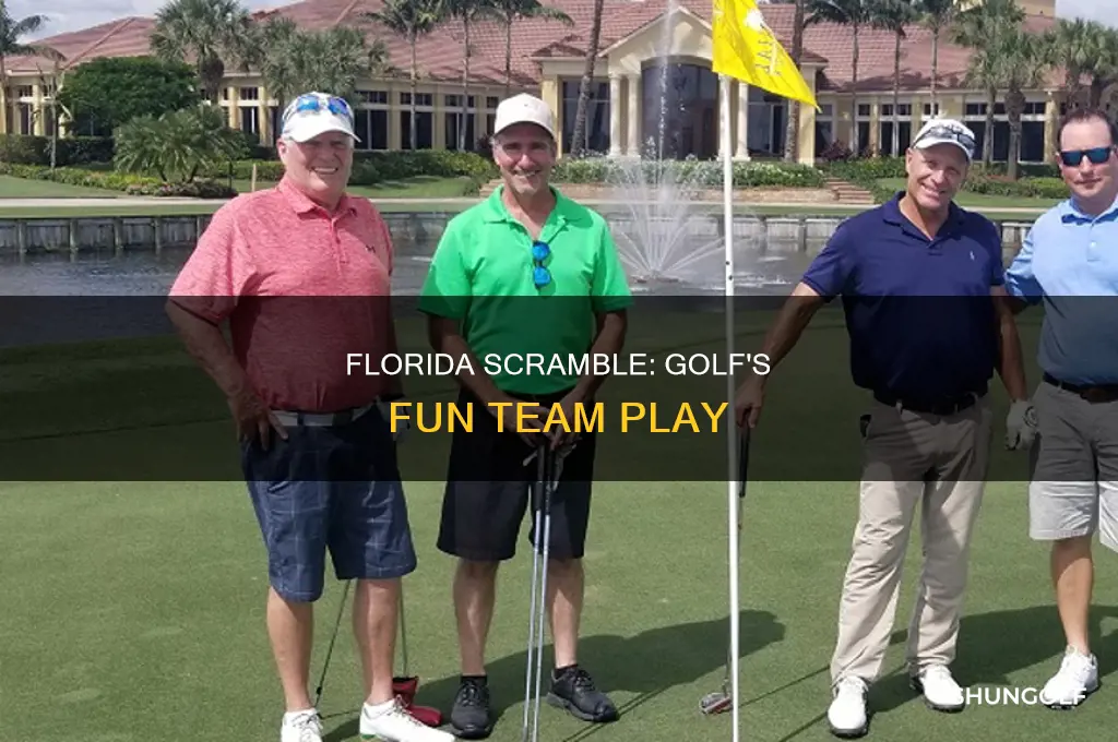 what is florida scramble in golf