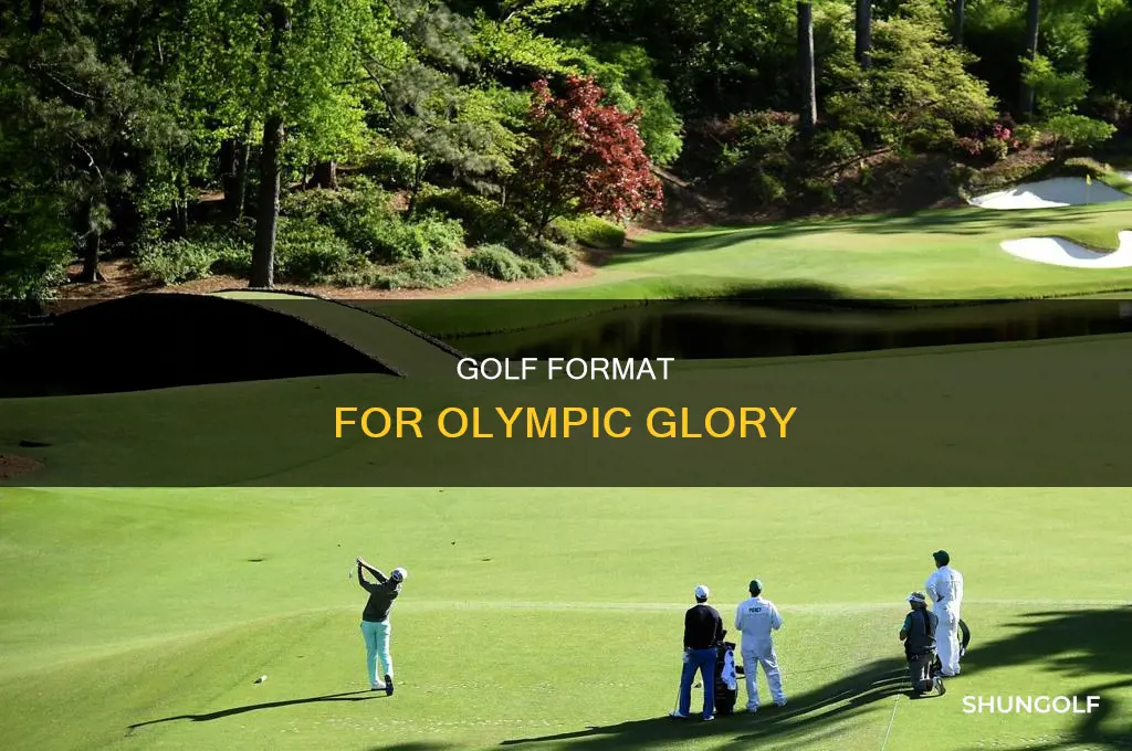 what is format for olympic golf