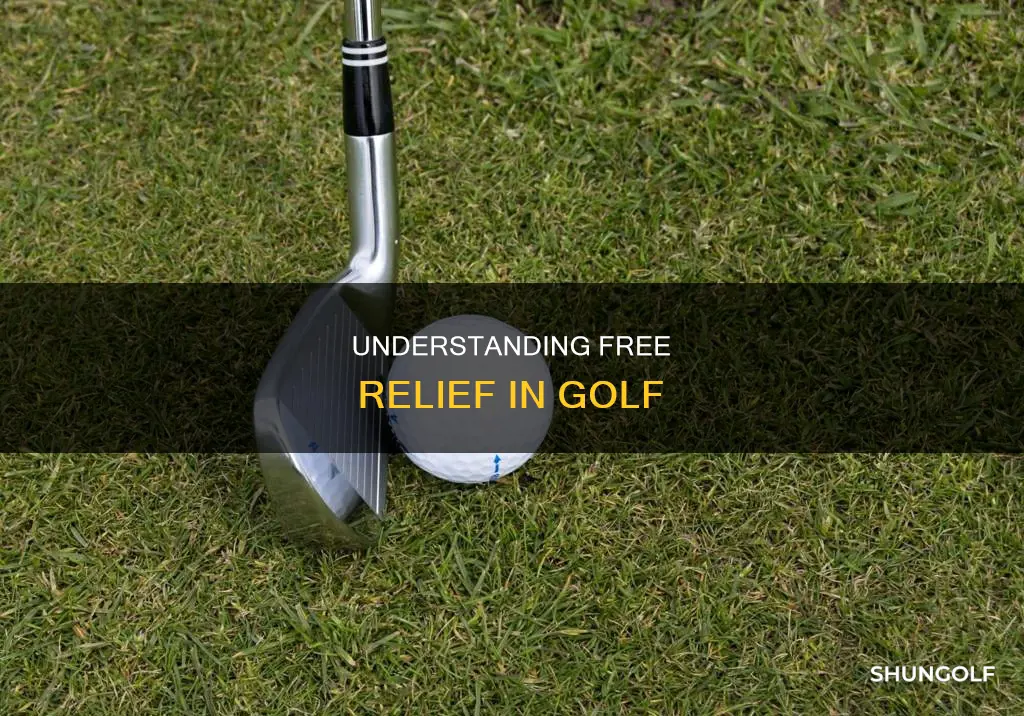 what is free relief in golf