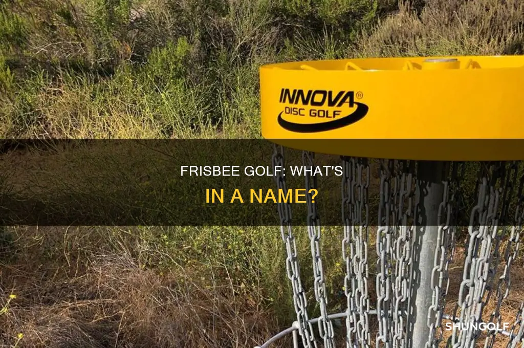 what is frisbee golf also called