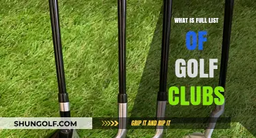 Complete Guide to Every Golf Club in Your Bag