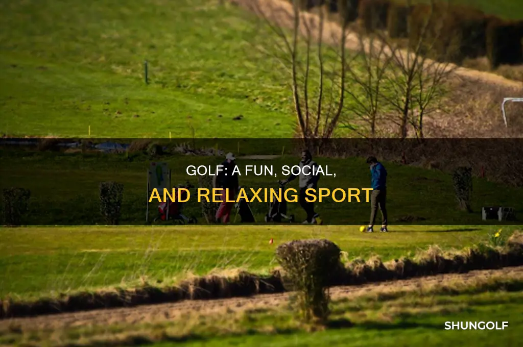 what is fun about golf